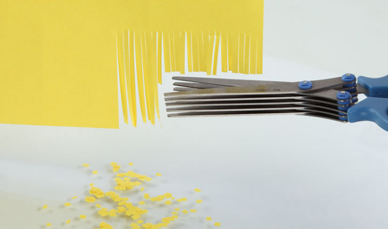 Kitchen Multi-layer Spice Green Onion Cutter, Five-layer Scissors