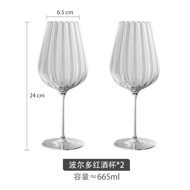 Nordic Crystal Goblet - Luxury Wedding Glass