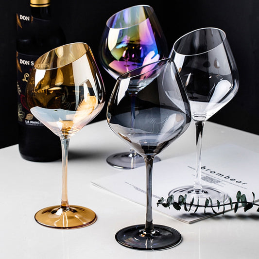 Fancy Tacas De Vidro Para Vinho Colored Goblet Glasses