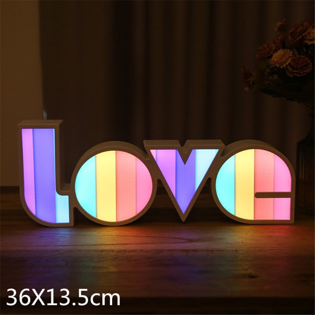 Luxury LED love Light Gift
