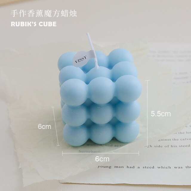 Luxury Fragrance Cube Candles