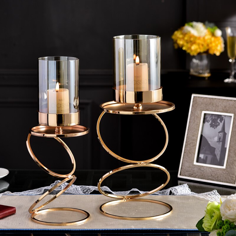 European Style Luxury Candle Holders