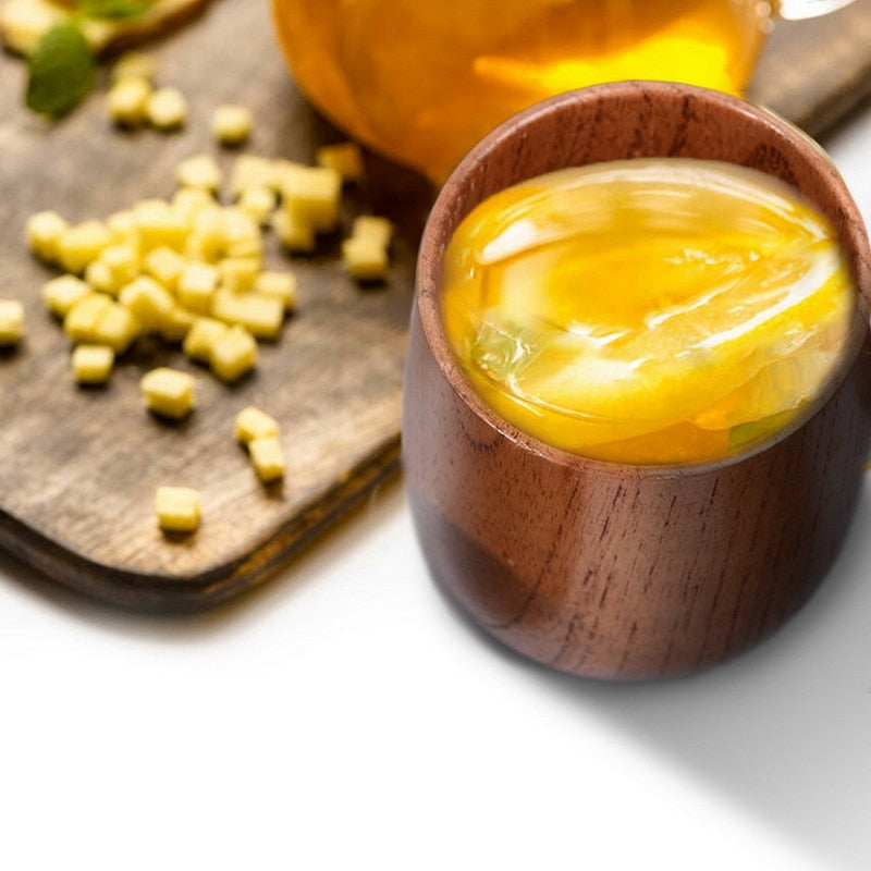 Wooden Handmade cups, Natural Spruce Wood Wine Tumblers