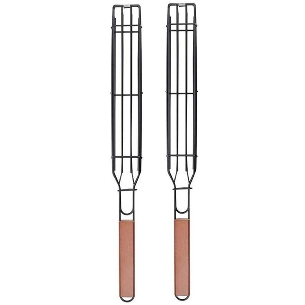 Portable BBQ Grilling Basket, Nonstick, Kitchen accessories