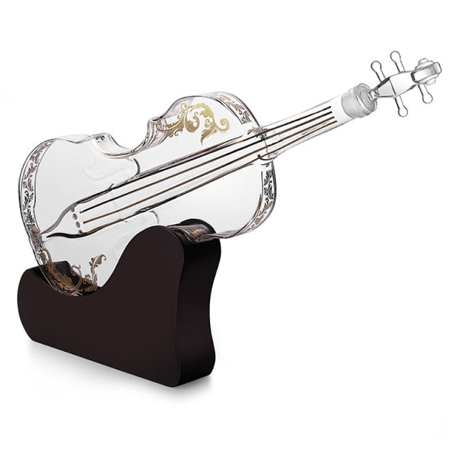 3D Violin Shaped Decanter