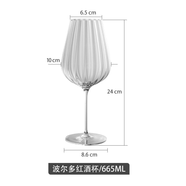 Nordic Crystal Goblet - Luxury Wedding Glass