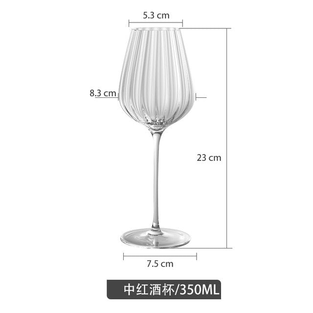 Nordic Crystal Goblet - Luxury Wedding Glass