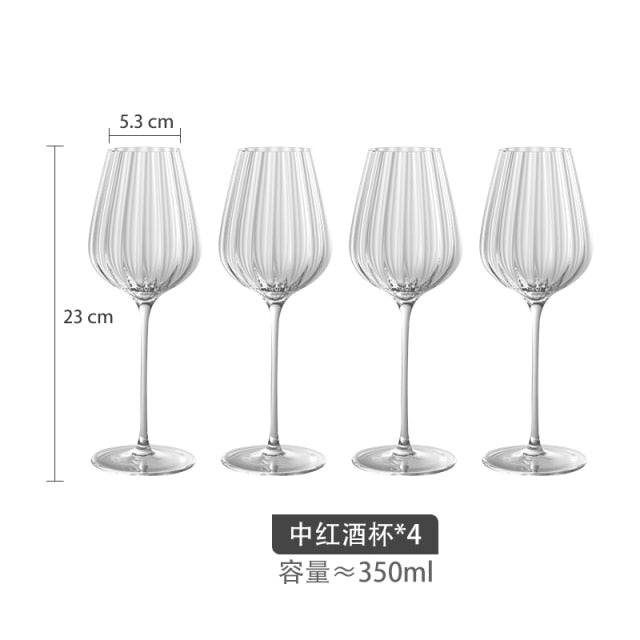 Nordic Crystal Goblet - Luxury Wedding Glass