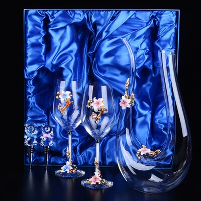 Luxurious Colour Enamel Wine Decanter/Wedding Gift