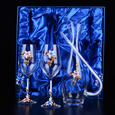 Luxurious Colour Enamel Wine Decanter/Wedding Gift