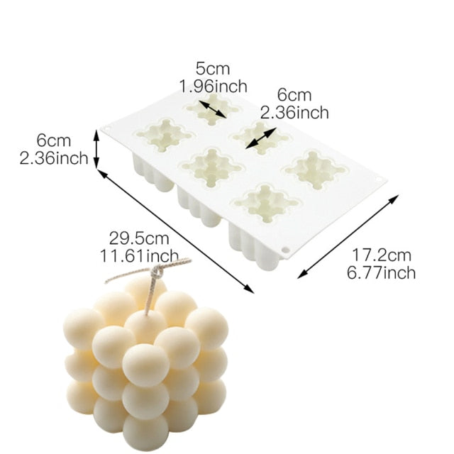 Luxury 3D Aroma Handmade Crafts Candle