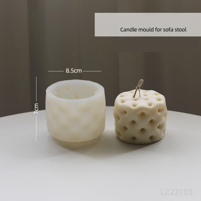 Luxury 3D Aroma Handmade Crafts Candle