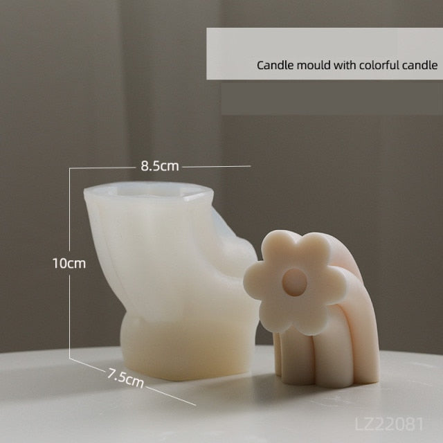 Luxury 3D Aroma Handmade Crafts Candle