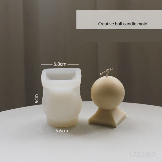 Luxury 3D Aroma Handmade Crafts Candle