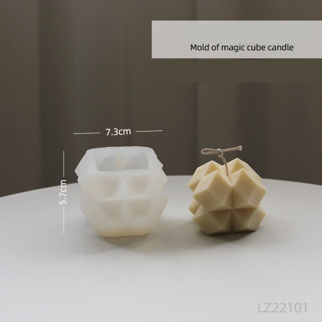 Luxury 3D Aroma Handmade Crafts Candle