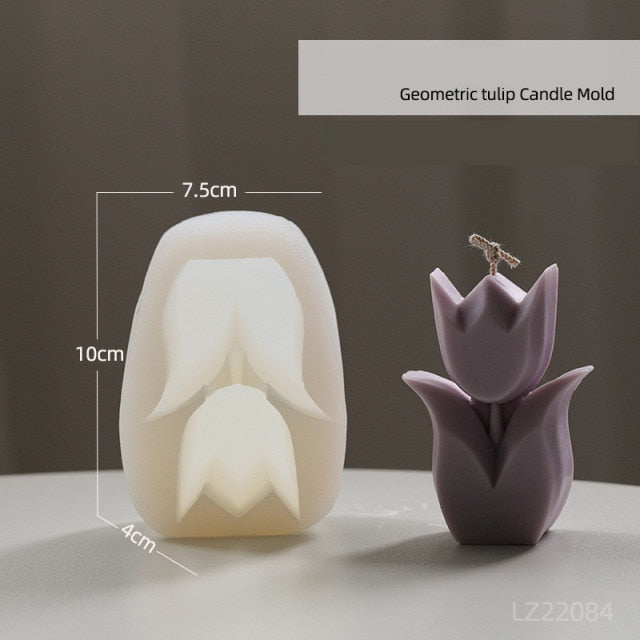 Luxury 3D Aroma Handmade Crafts Candle