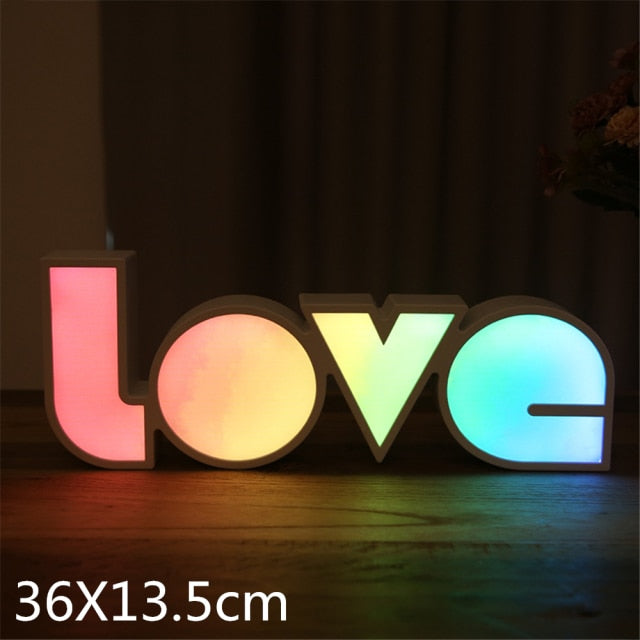 Luxury LED love Light Gift