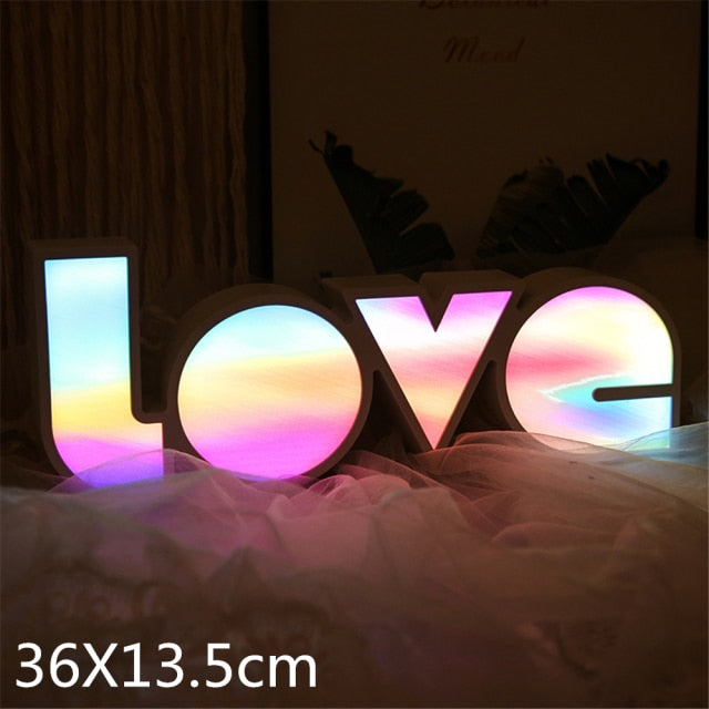 Luxury LED love Light Gift