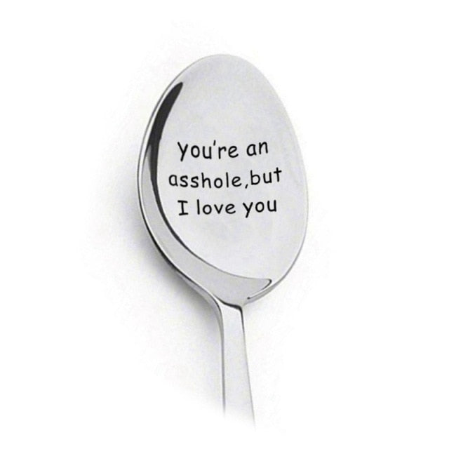 Stainless Steel Spoon 💜Gift (Mother’s Day)