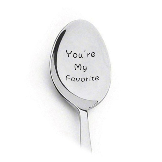 Stainless Steel Spoon 💜Gift (Mother’s Day)