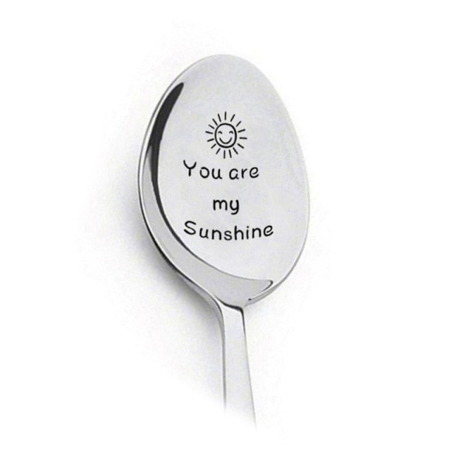 Stainless Steel Spoon 💜Gift (Mother’s Day)
