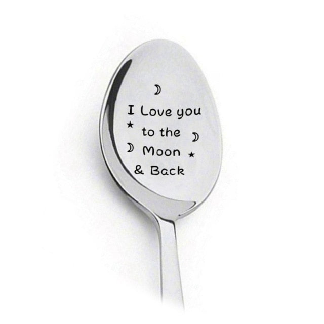 Stainless Steel Spoon 💜Gift (Mother’s Day)
