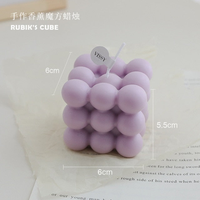 Luxury Fragrance Cube Candles