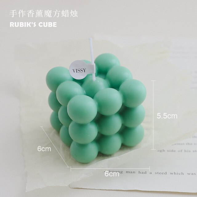 Luxury Fragrance Cube Candles