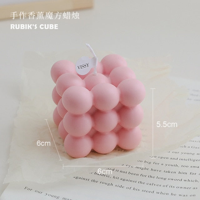 Luxury Fragrance Cube Candles