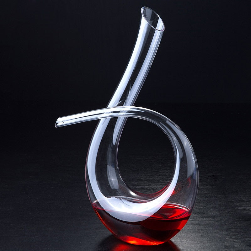 Handmade Crystal Decanter Red Wine Pourer