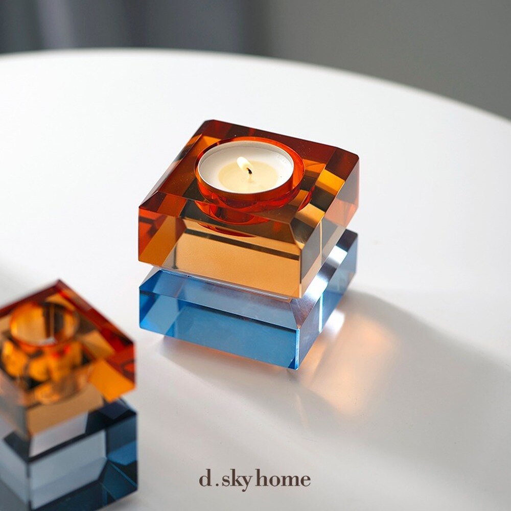 Luxury Crystal Cups Candle Holders