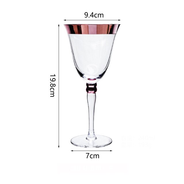Nordic Rose Gold Flutes