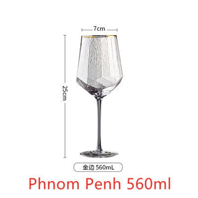 Home Hammered Luxury Goblets