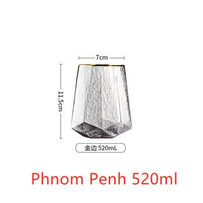 Home Hammered Luxury Goblets