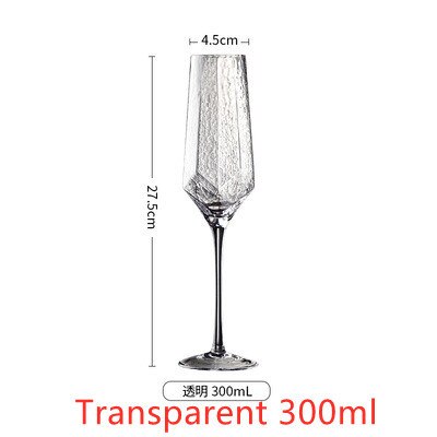 Home Hammered Luxury Goblets