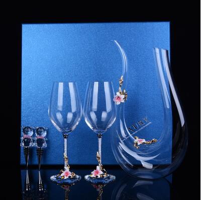 Luxurious Colour Enamel Wine Decanter/Wedding Gift