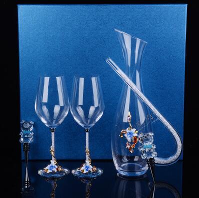 Luxurious Colour Enamel Wine Decanter/Wedding Gift